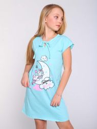 Сорочка детская Зефирка СР-04-7 (кулирка) бирюзовый