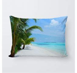 Подушка декоративная с 3D рисунком &quot;Любимый Пляж&quot;