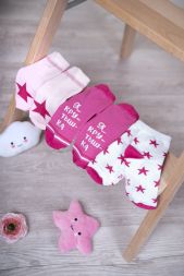 Носки Крутышка детские (3 пары) розовый