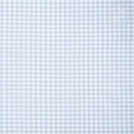 Простыня на резинке трикотажная 90х200х20 Клетка (серый) АРТ-Дизайн