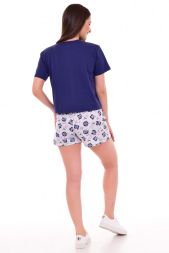 Пижама женская 1-189 Крекер (фиолетовый)