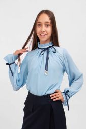 Блузка для девочки SP2801 голубой
