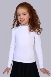 Блузка для девочки Алена арт. 13143 белый