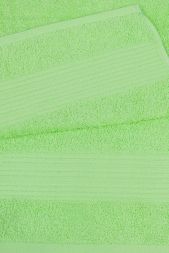 Полотенце махровое 70х140 бордюр №120-пл. 375 гр/м2- (пастельно-зеленый, 527)