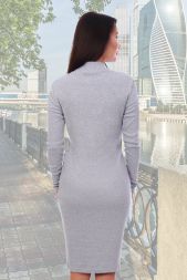 Платье женское Панамера серый-меланж