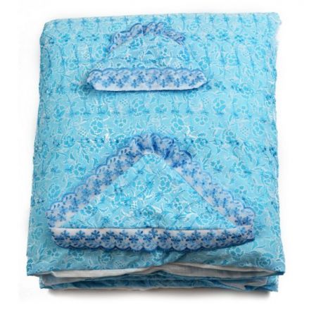Набор на выписку 10 предметов с одеялом батист (зима)
