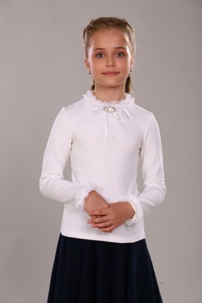Блузка для девочки Ариэль Арт. 13265 крем