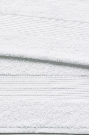 Полотенце махровое 70х140 бордюр №120-пл. 350 гр/м2- (белый, 901)