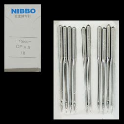 Иглы NIBBO для прямострочных машин с толстой колбой (DP*5/110) ПШМ № 110, уп. 10 шт