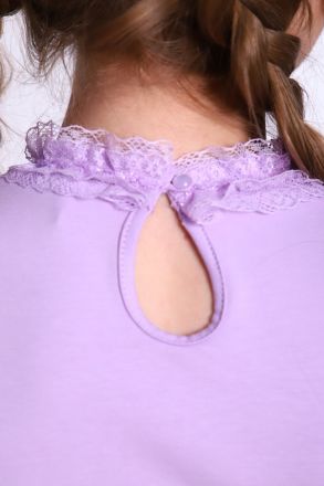 Блузка для девочки Ариэль Арт. 13265 светло-сиреневый