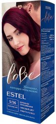 Estel LOVE Крем-краска для волос тон 5/56 бургундский