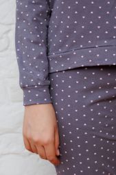 Пижама женская 336-1 серо-фиолетовый