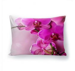 Подушка декоративная с 3D рисунком &quot;Нежная орхидея&quot;