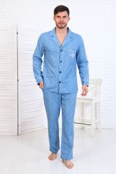 Пижама мужская 9-194а (голубой)