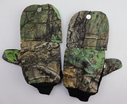 Варежки-перчатки мужские с откидным верхом (КМФ - 4)