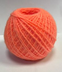 Пряжа Цветная, 100 г. 253 м. Оранжевый