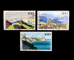 Набор марок Пейзажи, Германия, 1993 год (полный комплект)
