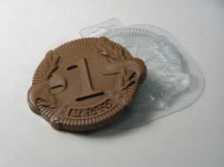 Пластиковая форма для шоколада - Медаль 1 МЕСТО