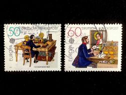 Набор марок EUROPA - Почта и телекоммуникации, Германия 1979 год (полный комплект)