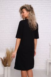 Платье - туника женская Арт. 1080 черный