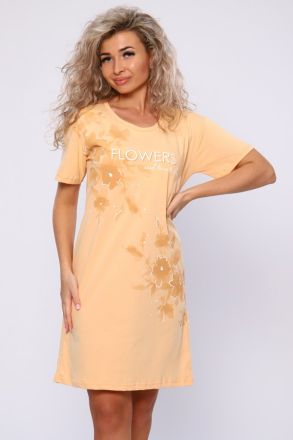 Сорочка женская 59109 персиковый