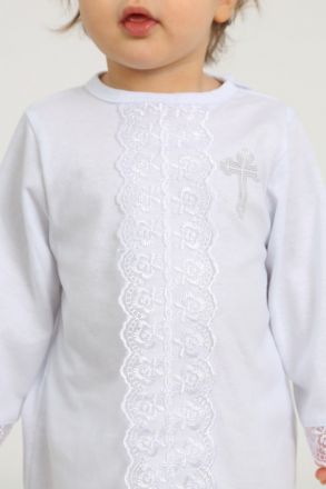 Крестильная рубашка арт. НКР детская белый