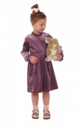 Платье детское Злата ПЛ-70 (лиловый)
