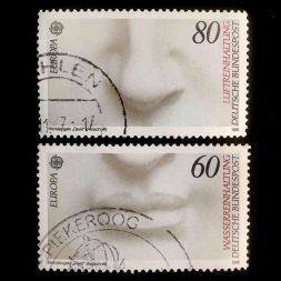 Набор марок EUROPA - Охрана природы, Германия, 1986 год (полный комплект)