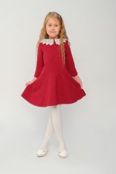 Платье Элиза детское бордовый