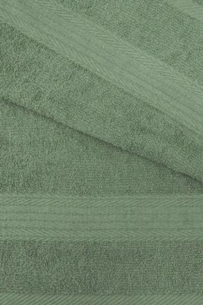 Полотенце махровое 70х140 бордюр №120 -пл. 375 гр/м2- (серо-зеленый, 511)