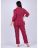 Пижама женская Люкс красная, трикотаж (арт. 29846)