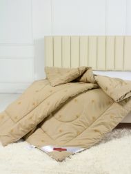 Одеяло 1,5 сп Premium Soft Стандарт Camel Wool (верблюжья шерсть) арт. 121 (300 гр/м)