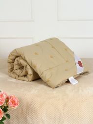 Одеяло миниевро (200х217) Premium Soft Стандарт Camel Wool (верблюжья шерсть) арт. 121 (300 гр/м)