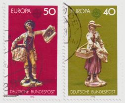 Набор марок EUROPA, Германия 1976 год (полный комплект)