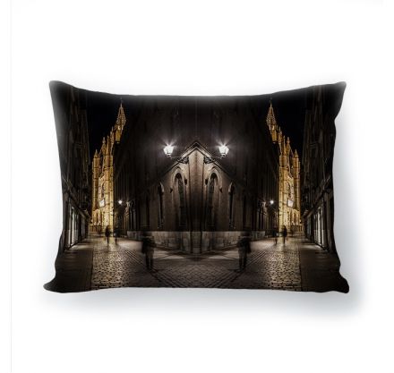 Подушка декоративная с 3D рисунком &quot;Ночная иллюзия&quot;