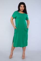 Платье женское 82024 зеленый