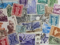 Набор различных марок, Индия (25 шт.)
