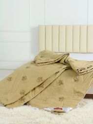 Одеяло 2,0 сп Premium Soft 4 сезона Camel Wool (верблюжья шерсть) арт. 124 (300 гр/м)