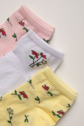 Носки Цветик женские (ассортимент - 3 пары)