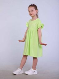 Платье детское Цветик-1 ПЛ-90-4 (салатовый)