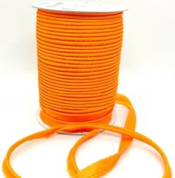Кант атласный шир. 12 мм № 022 оранжевый ЕВРО уп. 72 ярда