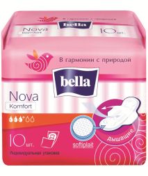 Прокладки Bella Nova Comfort Softiplait, 10 шт
