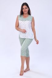 Пижама женская 24260 зеленый