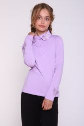 Блузка для девочки Севиль арт. 13284 светло-сиреневый