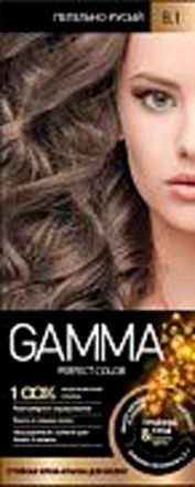 Gamma Perfect color Крем-краска для волос 8.1 Пепельно-русый