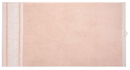 Полотенце махровое Гутен Морген 50х90 жаккард Пастораль (розовый)