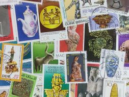 Набор различных марок, Культурные ценности (50 шт.)