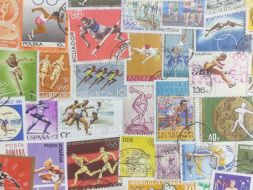 Набор различных марок, Лёгкая атлетика (50 шт.)