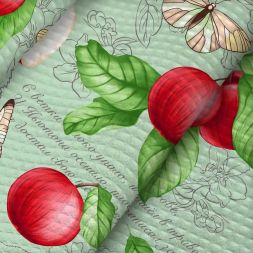 Ткань вафельное полотно 50 см Яблоневый Цвет арт. 62184-1 (светло-зеленый)