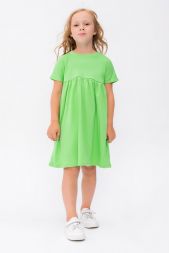 Платье Солнышко Зеленое детское зеленый